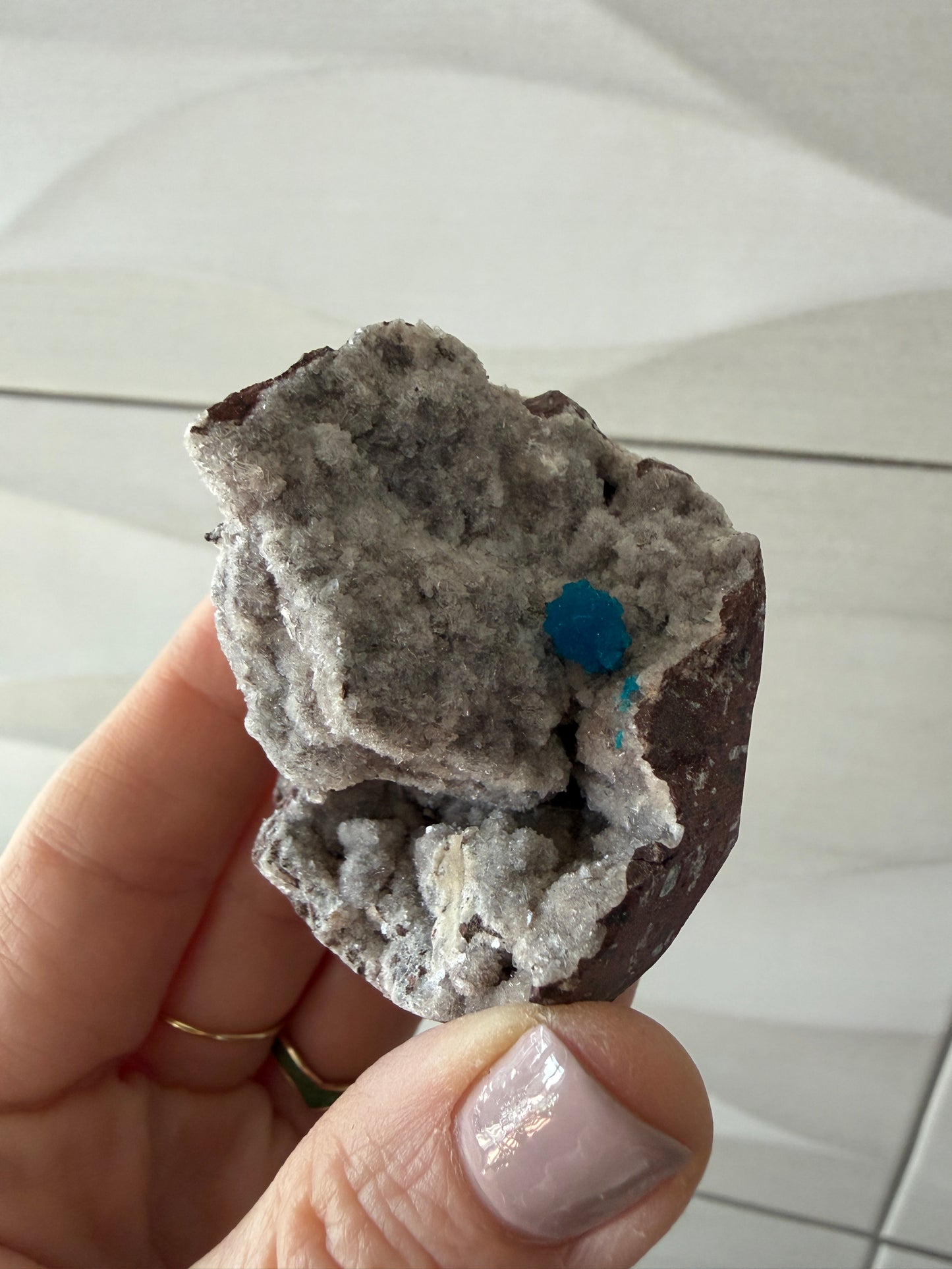 Cavansite from Wagholi Quarries, Maharashtra, India