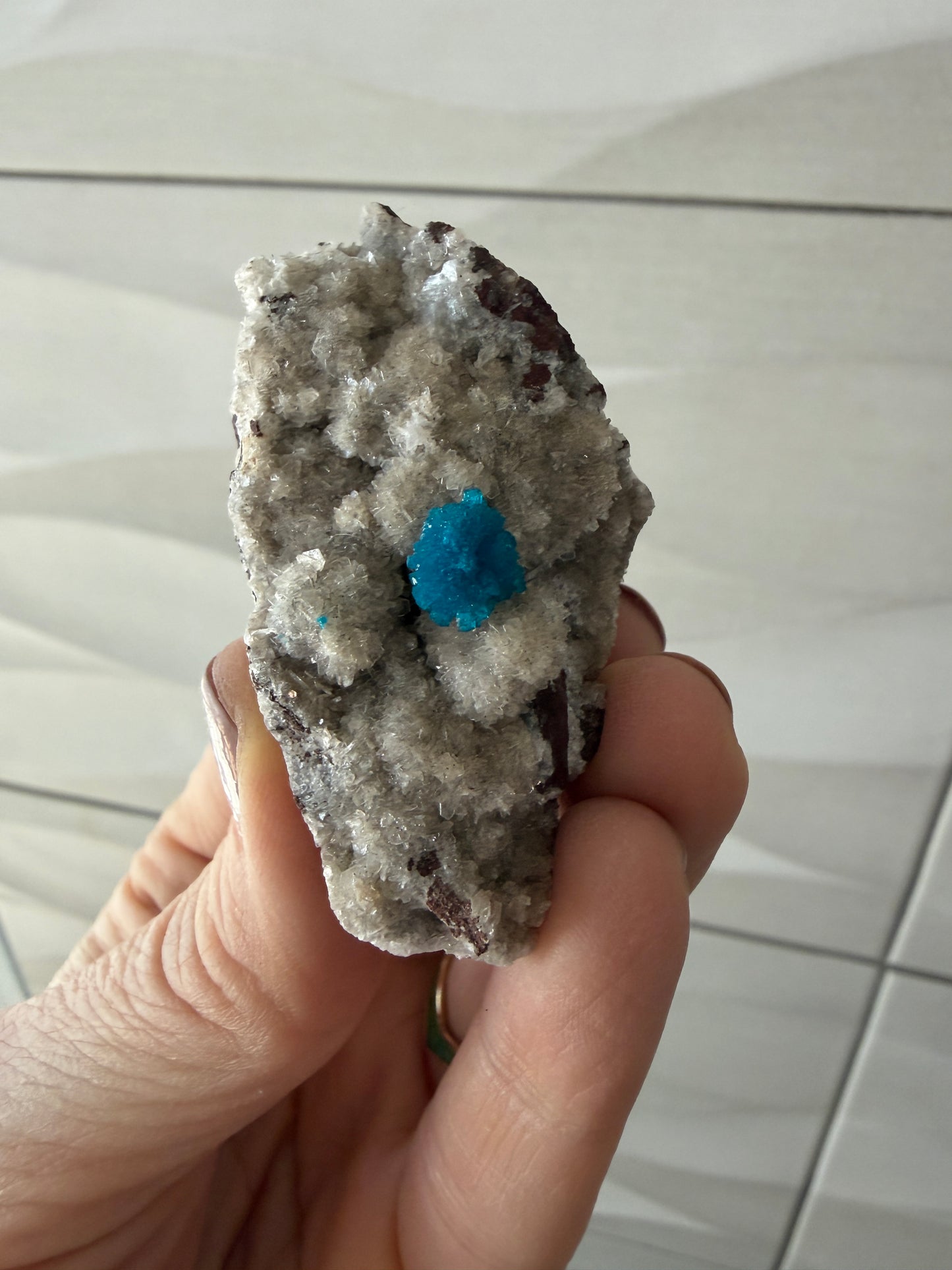 Cavansite from Wagholi Quarries, Maharashtra, India
