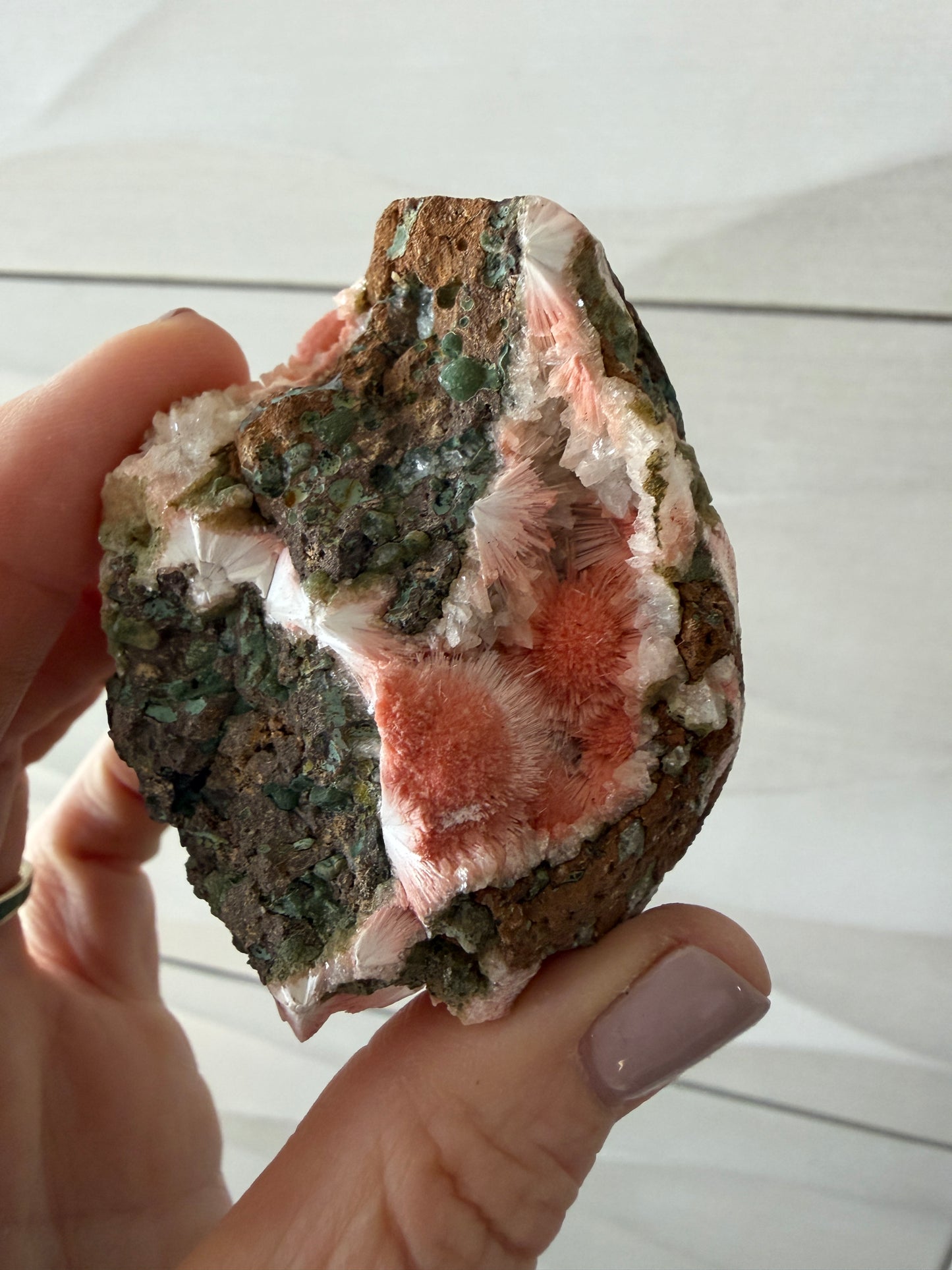 Thomsonite, Mesolite from Madhya Pradesh, India