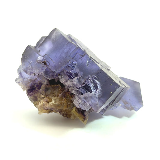 Fluorite from Minerva #1 Mine in Hardin County, IL