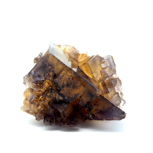 Fluorite from Minerva #1 Mine in Hardin County, IL